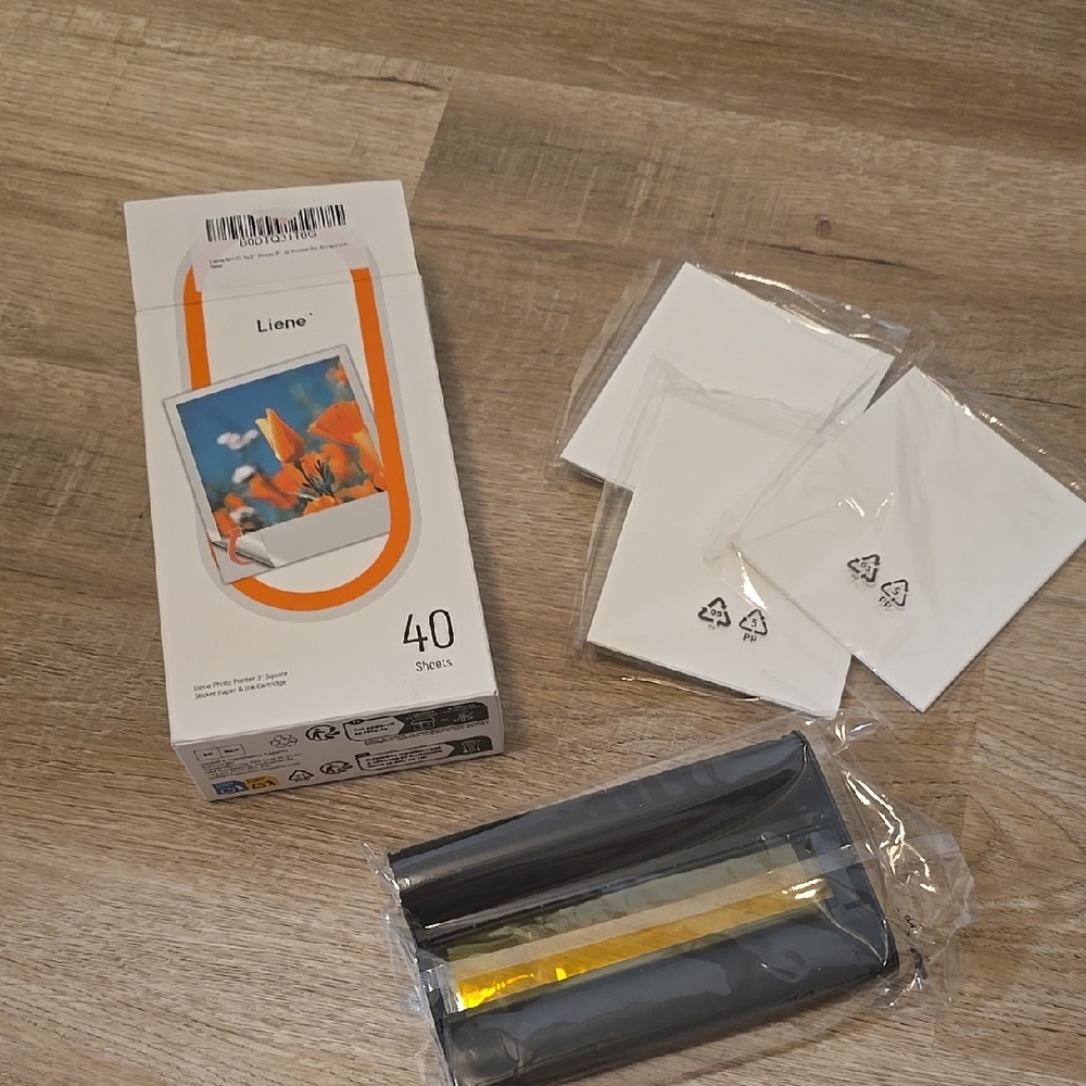 Liene Photo Printer Paper 3x3 Square (Count Of 30)